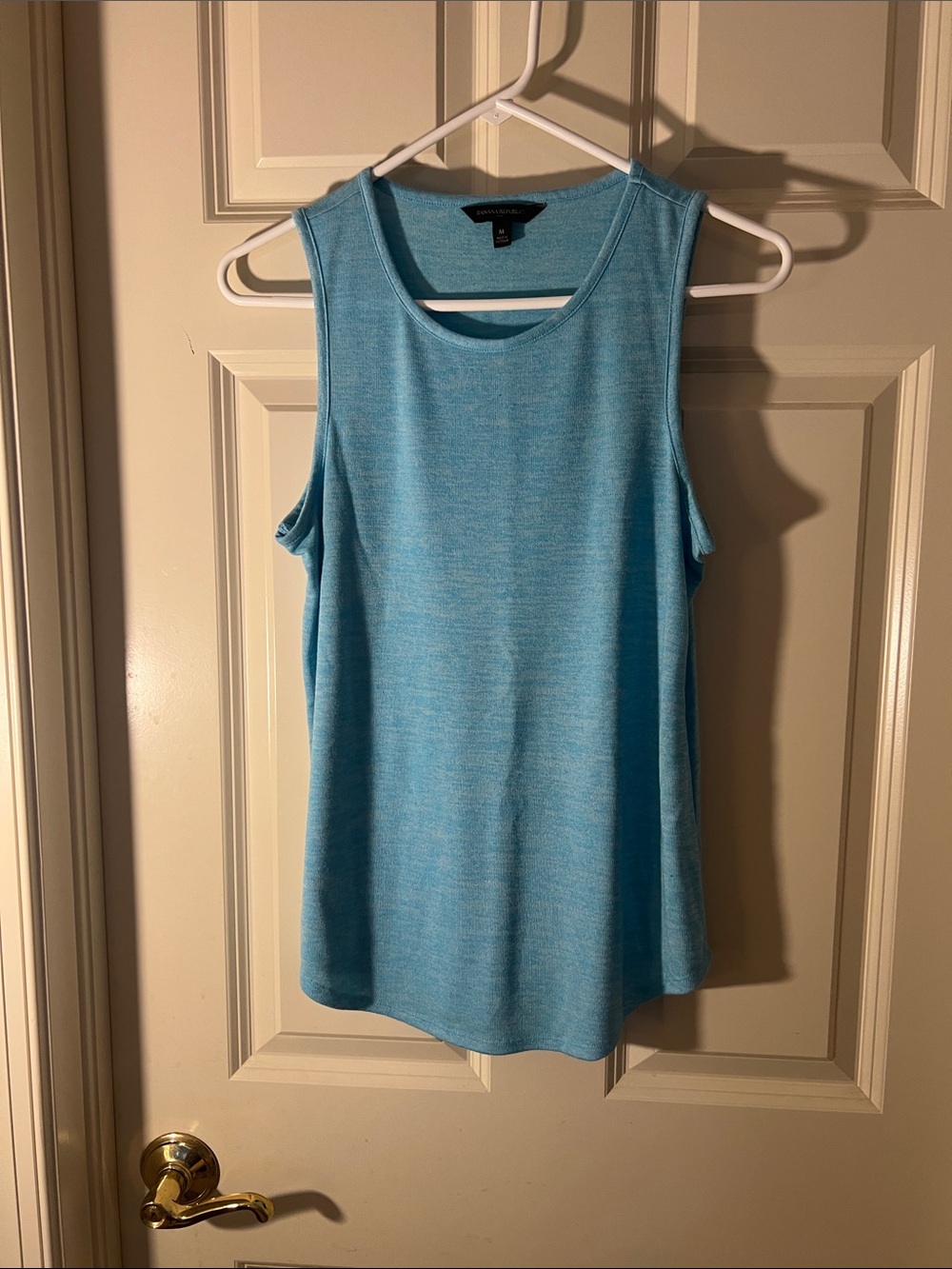 Banana Republic Light Blue Sleeveless Tank